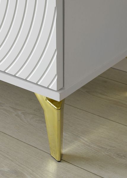 Art - 160 Cm Konsol BEYAZ GOLD