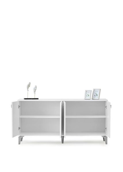 Dubai - 160 Cm Konsol ANTRASİT GÜMÜŞ