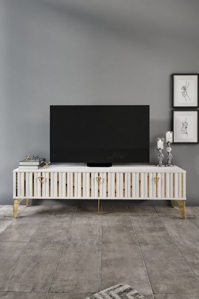 Dubai - 150 Cm Tv Sehpası EKRU GOLD