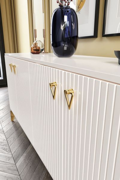 Zeugma - 160 Cm Konsol EKRU GOLD